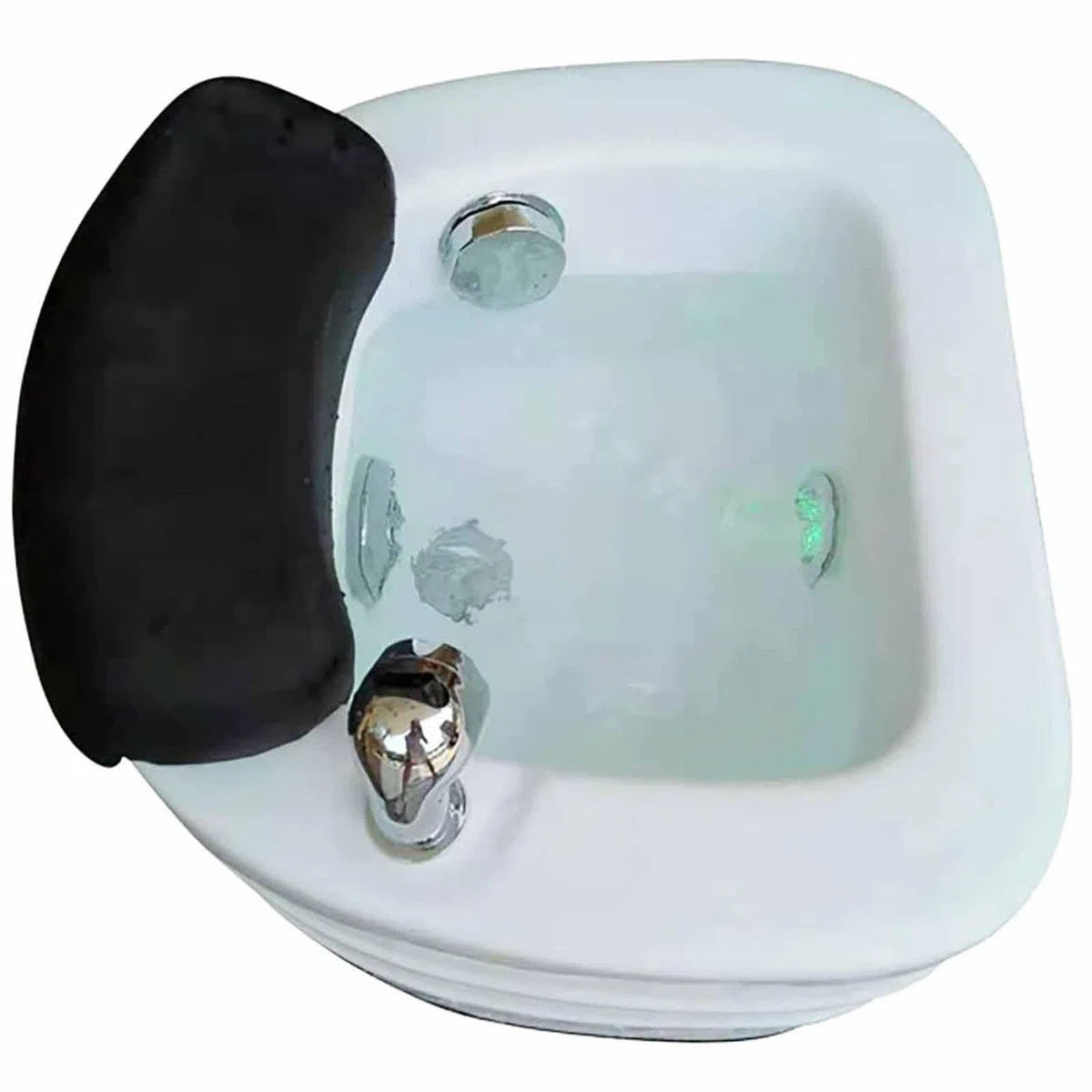 Fußbadewanne, Pediküre-Fußbad, Tiefes Fußbad Mit Surfmassage, Acryl-Pedikürebecken, Fußbadewanne Zum Einweichen Der Füße, Integriertes Formteil, Mit 7 Bunten Lichtern