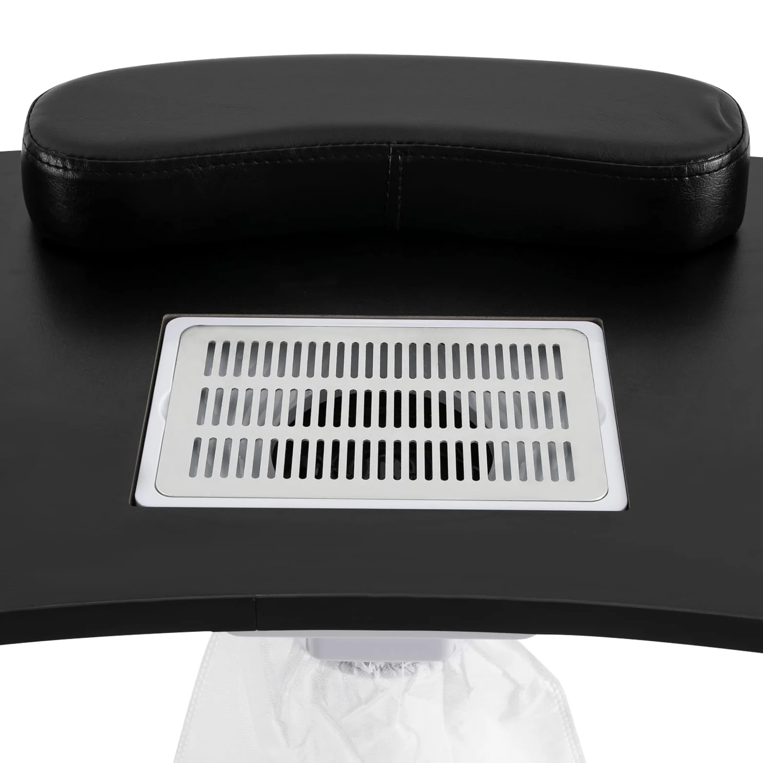 Tragbarer Maniküre Tisch | Maniküre Tisch mit Saug | Faltbarer Nageltisch | Scheren, Nagelpflege in Haus, Salon | EU Stecker | 30kg Tragfähigkeit | Inkl. Zubehör für Nagelpflege