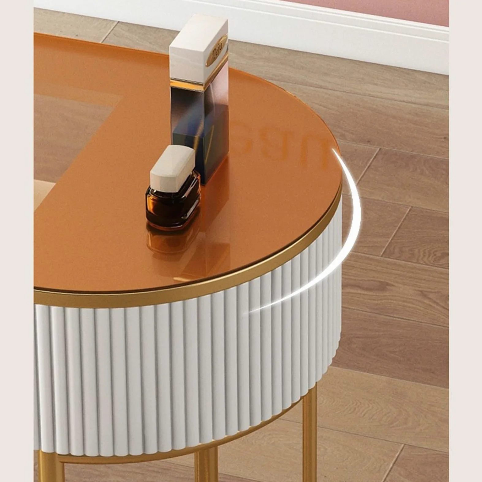Nageltechniker-schreibtisch Maniküretisch Für Künstlerhand，professioneller Moderner Nagel- Und Schönheitsarbeitsplatz Nageltisch Aus Holz Für Salon Und Spa Mit Schubladen Und Aufbewahrungsschran